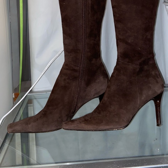 Brown Suede Audley London Boots - Picture 4 of 7